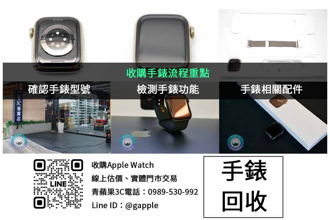 現金回收Apple Watch,輕鬆換新款!獲得最高回收價格! - 第2張圖 Apple Watch收購檢查項目